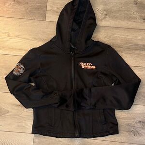 Harley-Davidson Kids Black Zip-Up Hoodie